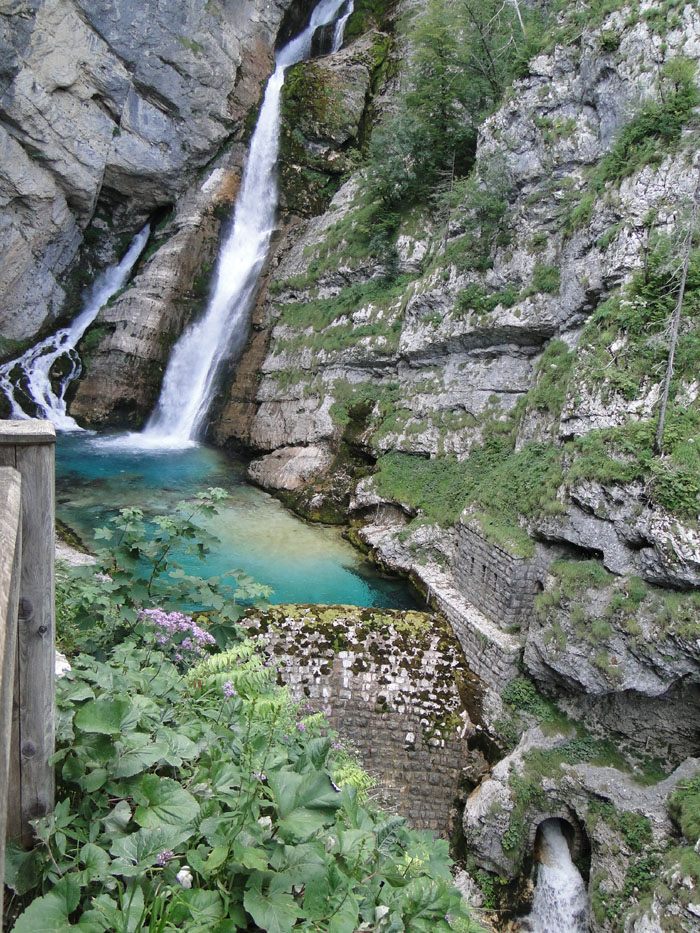 Wasserfall Bohinj
