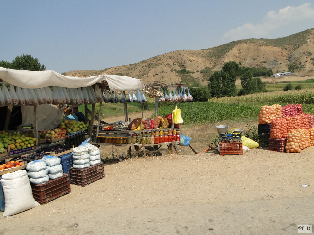 Obst und Gemüse Albanien