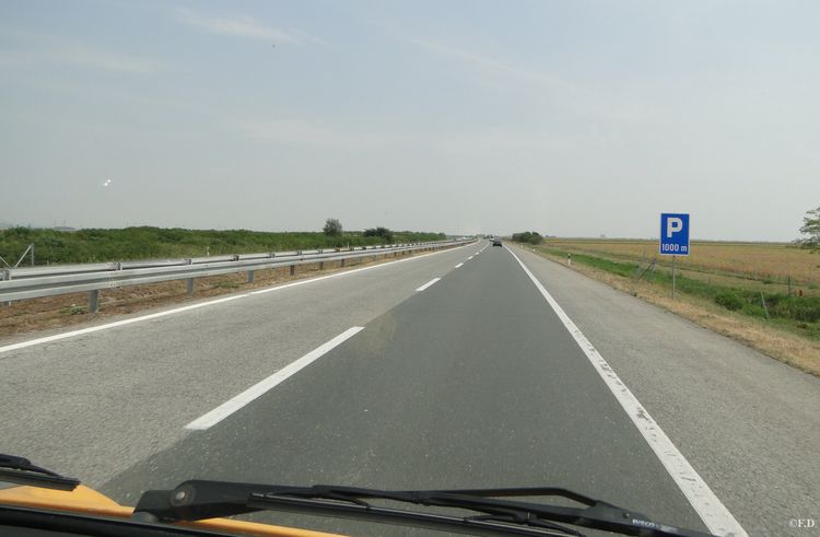 Autobahn Kroatirn / Serbien
