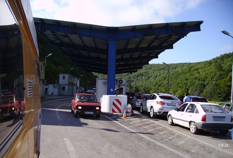 Grenze Serbieb/Kosovo
